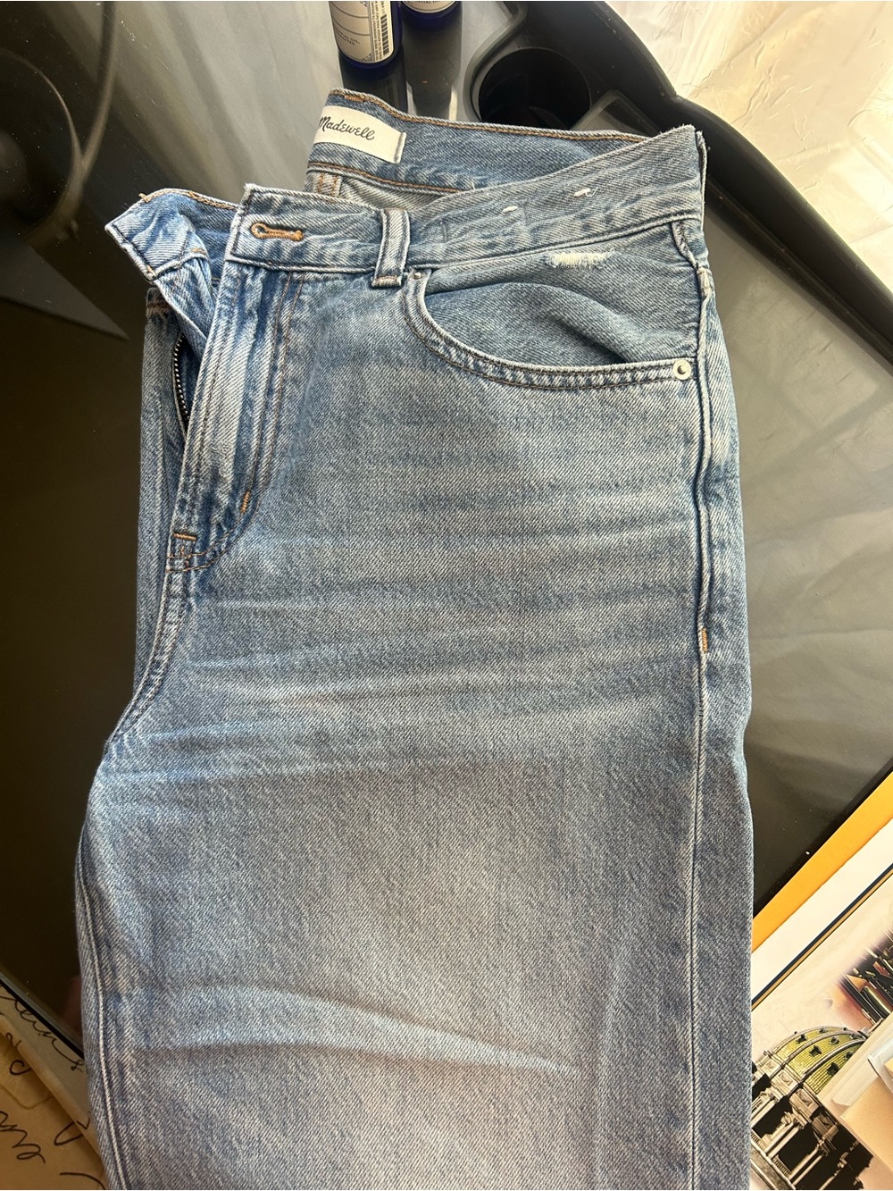 Madewell the perfect vintage wide leg Light Blue Jean